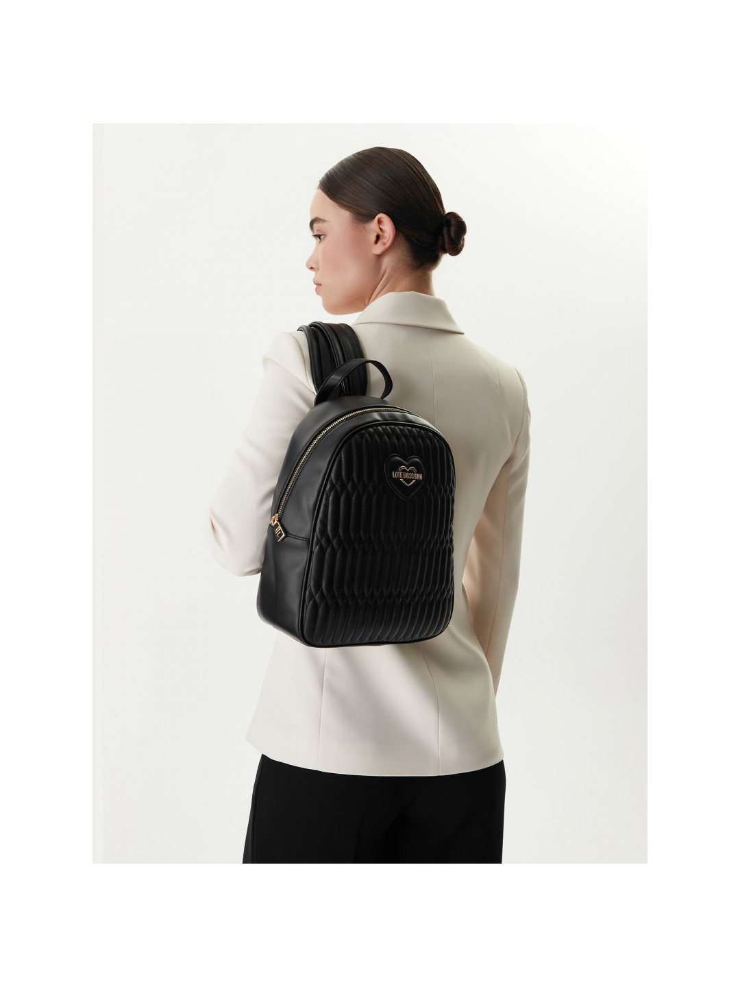 Batoh LOVE MOSCHINO JC4036PP1OLJ0000 Černá